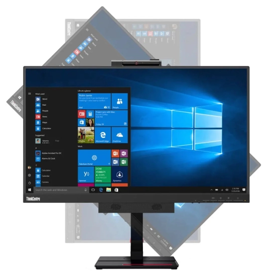 Lenovo ThinkCentre TIO 24 Gen 4   | Intel Core i5 8ᵉ Gen | 8 Go RAM | 256 Go SSD  | PC Tout-en-Un 23,8" FHD 4