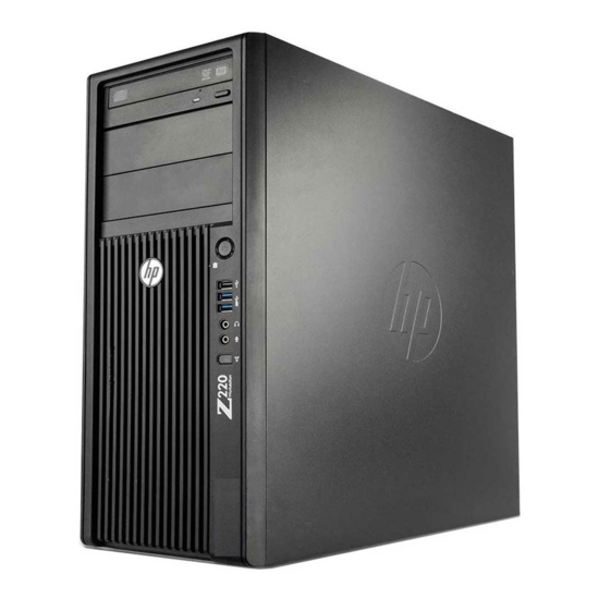 Workstation HP Z220 Xeon E3-1225 v2 3