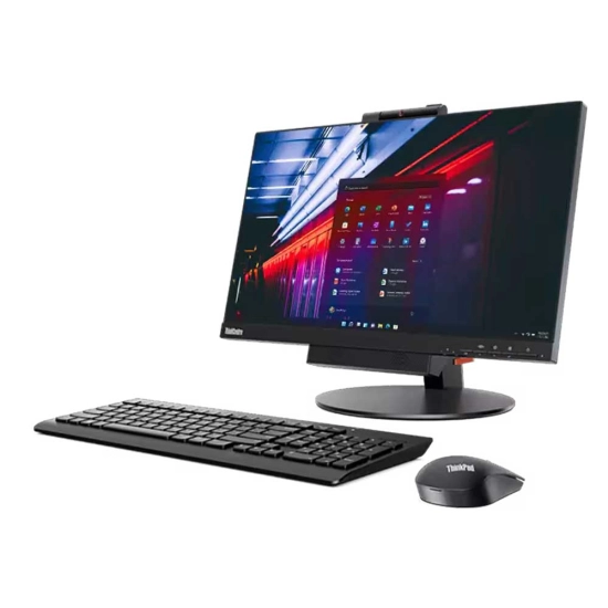 Lenovo ThinkCentre Tiny-in-One 22 Gen 3 – i5-7400T, 8 Go RAM, 256 Go SSD, Écran 22" FHD IPS 1