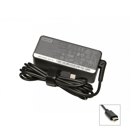 Chargeur Type-C 45 W pour PC Portable Lenovo ThinkPad