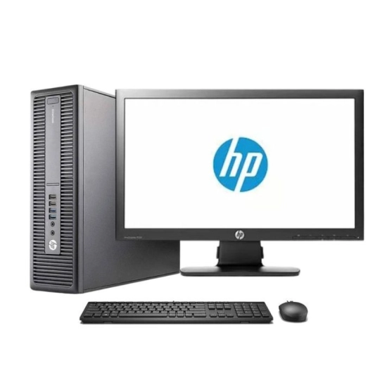 HP ProDesk 600 G2 SFFCore i5-6500 +Ecran HP ProDisplay P201