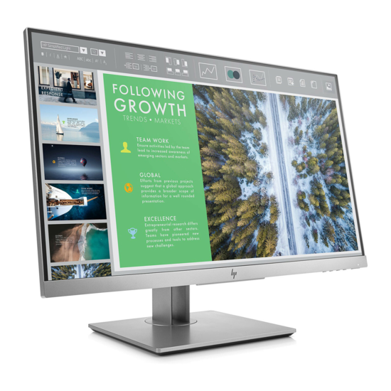 Ecran HP EliteDisplay E243 (1FH47AS) Full HD 2