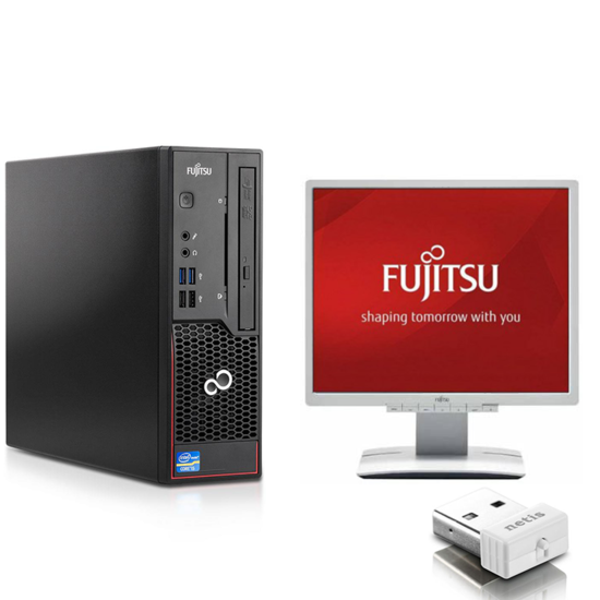Pack Pc Fujitsu ESPRIMO C720 SFF + Ecran FUJITSU DY19-7 (Remis à Neuf )