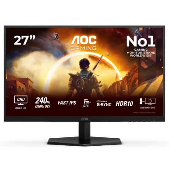 AOC Q27G42ZE 27" 240Hz (260Hz OC) 0.3ms Fast IPS 2k 1