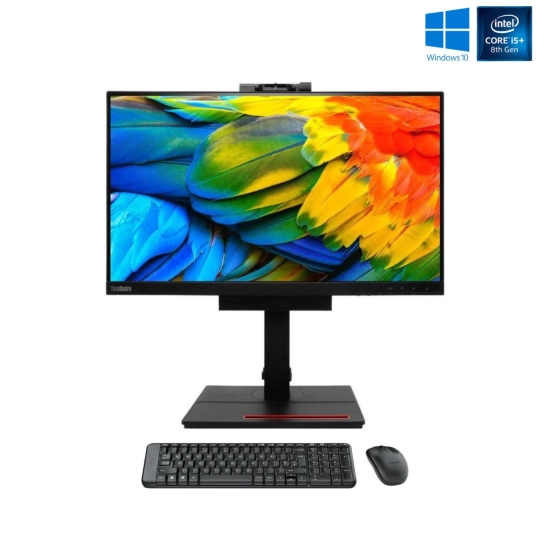 Lenovo ThinkCentre TIO 24 Gen 4   | Intel Core i5 8ᵉ Gen | 8 Go RAM | 256 Go SSD  | PC Tout-en-Un 23,8" FHD 2