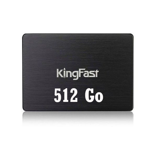 SSD 512 Go 2.5″ KingFast F10 – NEUF