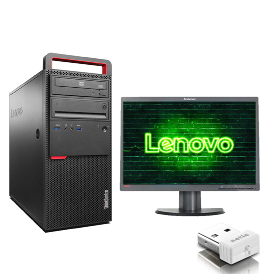 Pack Pc  Lenovo ThinkCentre M900 +Lenovo ThinkVision LT2252PWA (Remis à Neuf )