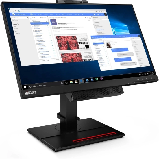Lenovo ThinkCentre Tiny-in-One 24 Gen 4 i5-10500T 8Go SSD 256Go 24″ 2