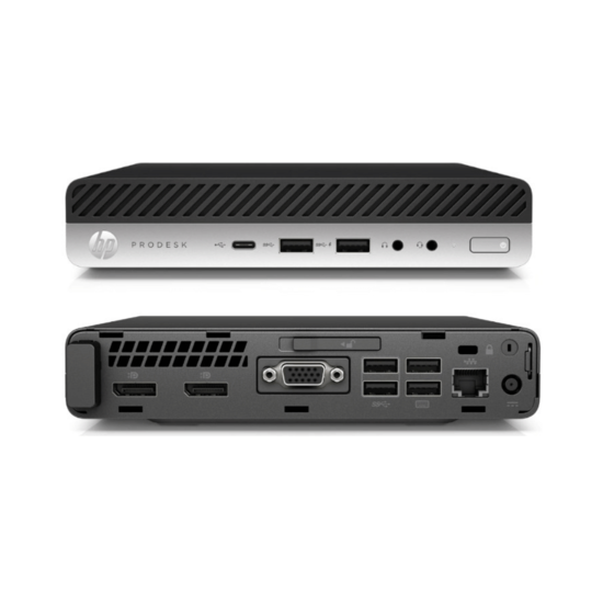 Pack PC HP PRODESK 400 G5 Mini + HP EliteDisplay E202 2