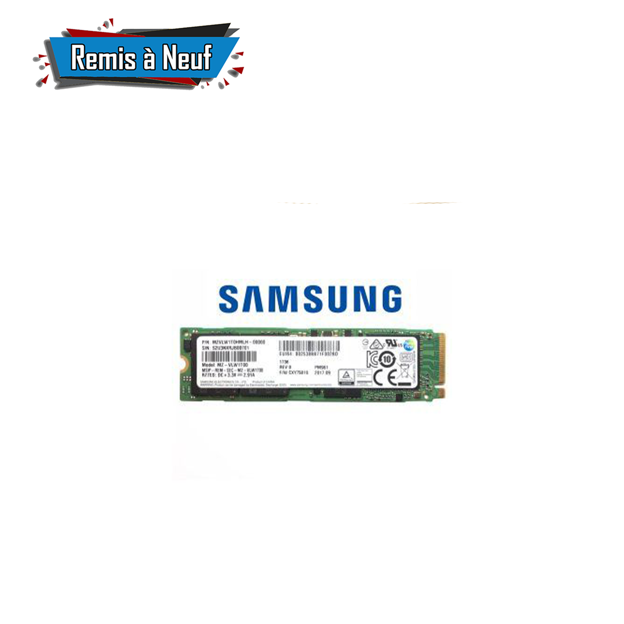 Samsung SSD 1 To PM981 M.2 NVMe PCIe  - achat PC  portable, Workstation, matériel informatique