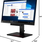 Lenovo ThinkCentre Tiny-in-One 24 Gen 4 i5-10500T 8Go SSD 256Go 24″ 5