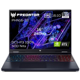 Acer Predator Helios Neo 16 PHN16 – Core i7-14700HX | 32 Go DDR5 | SSD 1 To | RTX 4070 8 Go | 16" QHD+ 240 Hz