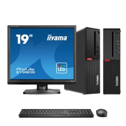 Lenovo ThinkCentre M710s +Écran IIYAMA Prolite P1905S-B2(Remis à Neuf)