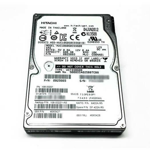Disque Dur Interne 600 Go Hitachi Ultrastar C10K600 2.5" SAS 6 Gb/s 10000 RPM (HUC106060CSS600) 1