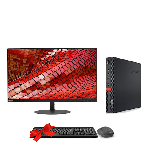 Lenovo ThinkCentre M920q Tiny i5-8500T + écran Lenovo T23i-10 – 8 Go – SSD 256 Go 1