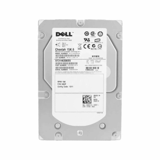 Disque Dur Interne 146 Go Dell 3.5" SAS 15000 RPM (ST3146356SS) 1
