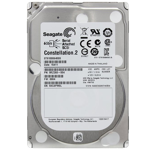 Disque Dur Interne 1 To Seagate Constellation.2 2.5" SAS 6 Gb/s 7200 RPM (ST91000640SS) 1