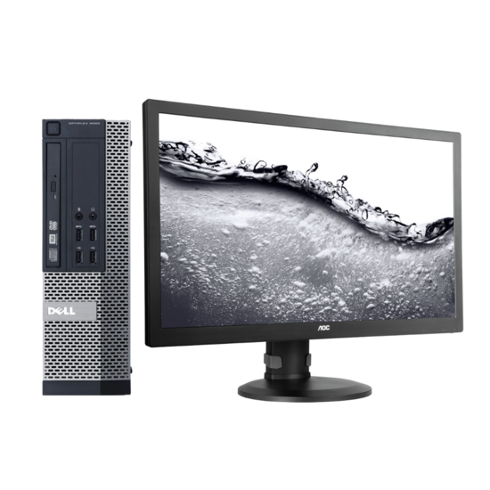 Dell Optiplex 9020 SFF + AOC E2770pqu 27Pouces 1