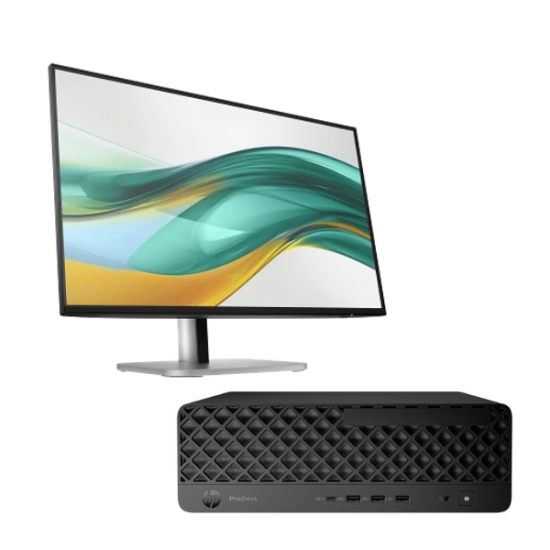 HP ProDesk 4 G1i SFF – Core Ultra 5 225, 16Go DDR5, 256 Go SSD  HP 524pn - Series 5 Pro - écran LED - 24" - 1920 x 1200 WUXGA @ 100 Hz - IPS - 5 ms - HDMI, DisplayPor 1