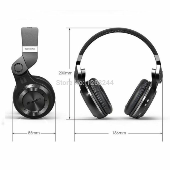 Bluedio Casque stéréo sans fil H + Turbine 3