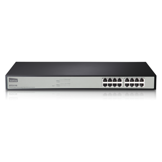 Netis ST3116 Switch Fast Ethernet 16 Ports 1