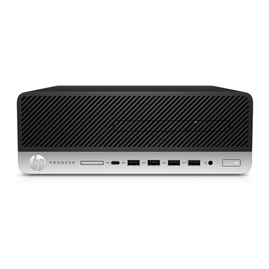 Unité Centrale HP ProDesk 600 G3 SFF i3-6100 1