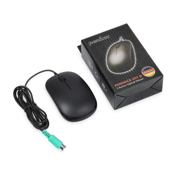 Souris Perixx Perimice-201 PS/2 Filaire 1