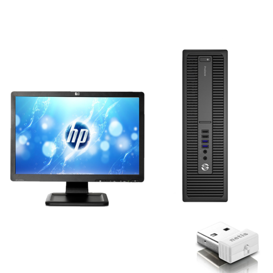 HP ProDesk 600 G2 SFF +Ecran HP LE1901w (Remis à Neuf) 1