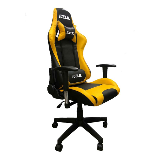 Gaming Chaise ICELIL GK-0919 Yellow 2