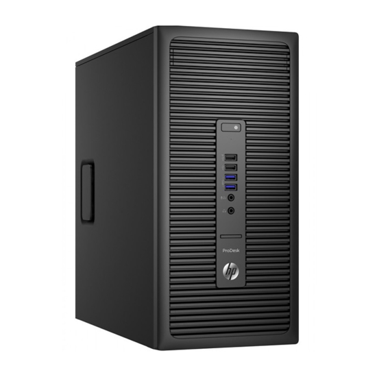 HP ProDesk 600 G2 MT  Intel Core i5-6500 6ème Géneration 1