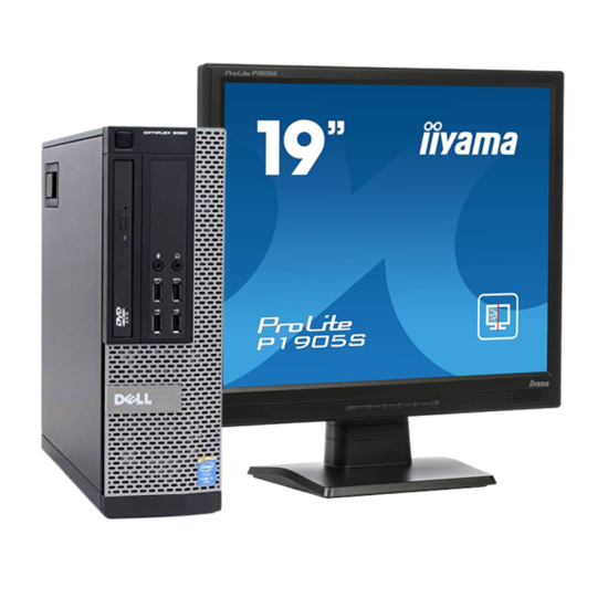Pack PC Dell Optiplex 9020 SFF + IIYAMA P1905s-B2 1