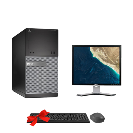 Dell Optiplex 990 MT +Ecran Dell UltraSharp 1707FPt (Remis à Neuf ) 1