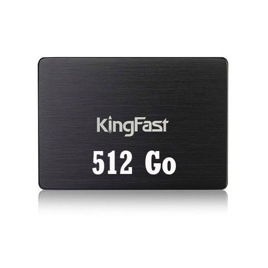 SSD 512 Go 2.5″ KingFast F10 – NEUF 1
