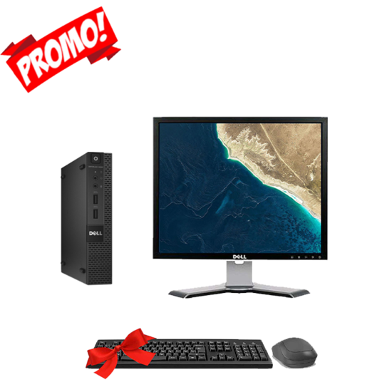 Dell Optiplex 3020 Micro  +Ecran Dell  1707FPt (Remis à Neuf) 1