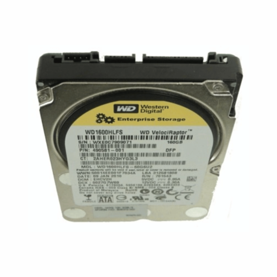 Disque Dur Interne 160 Go Western Digital VelociRaptor 3.5" SATA 7200 RPM (WD1600HLFS) – Stockage PC de Bureau 1