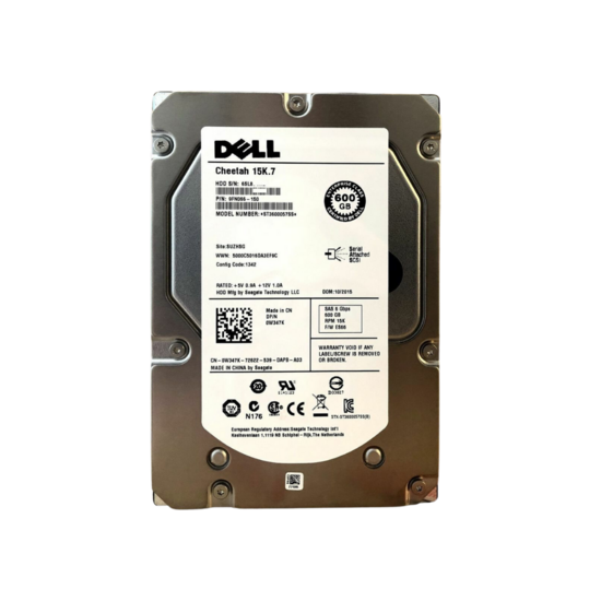 Dell 600 Go Disque Dur SAS 15K 3.5" 1