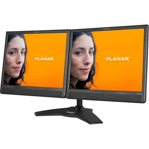 Support de bureau pour 2 écrans plats de 15" à 24" 2