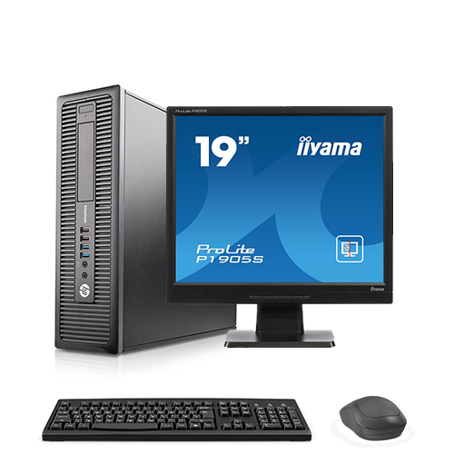 HP Prodesk 600 G1 SFF i5-4570+IIYAMA 19 Pouces 1