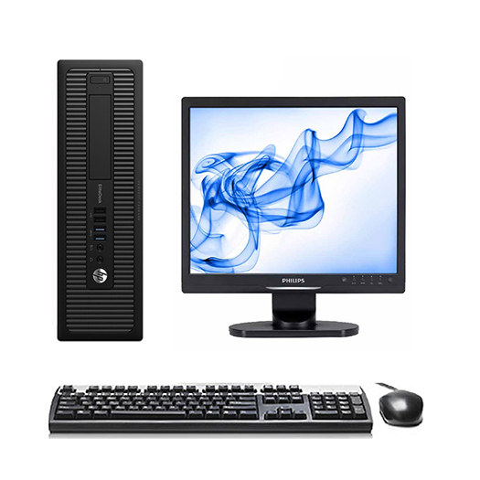HP Prodesk 600 G1 SFF Pentium G3420 + Ecran  19 Pouces 1