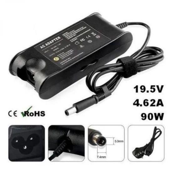 Chargeur DELL 90W 19.5V 4.62A (LA90PS1-00) – Adaptateur secteur pour Laptop DELL 1
