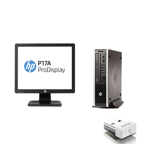 Pack Pc HP compaq 8200 Elite SFF +Ecran HP P17a (Remis à Neuf) 1
