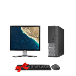 Pack Pc Dell Optiplex 3010 DT +Ecran Dell UltraSharp 1707FPt (Remis à Neuf )
