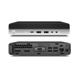 Hp Prodesk 600 G3 Mini Core i5-7500T-8 Go DDR4-128Go SSD