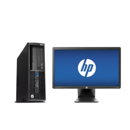 HP Z230 SFF xeon 1245 V3  + HP ProDisplay E201 (Remis à Neuf)