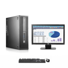 HP Prodesk 600 G1 SFF Core i5-4570 + Ecran HP  P202