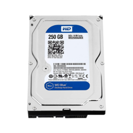Disque Dur Interne 250 Go Western Digital Blue 3.5" SATA 7200 RPM (WD2500AAKX) – Stockage PC de Bureau