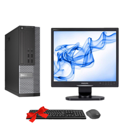 Dell Optiplex 7010 SFF  Core i5-3470  + PHILIPS 190S1SB (Remis à Neuf)