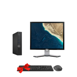 Dell Optiplex 3050 Micro  +Ecran Dell  1707FPt (Remis à Neuf)