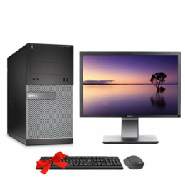 Pack Pc Dell Optiplex 3020 MT Ecran Dell P2210f (Remis à Neuf)