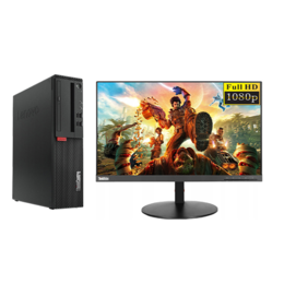 Lenovo M710s Core i3-7100 + Ecran LENOVO T22i-10